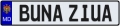Moldova European License Plate